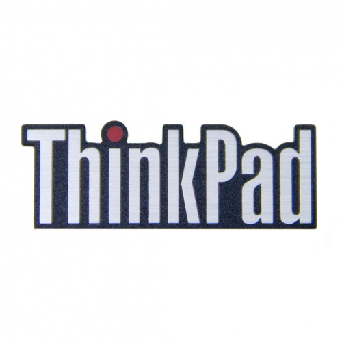 Naklejka z logotypem Lenovo ThinkPad 33 x 12 mm