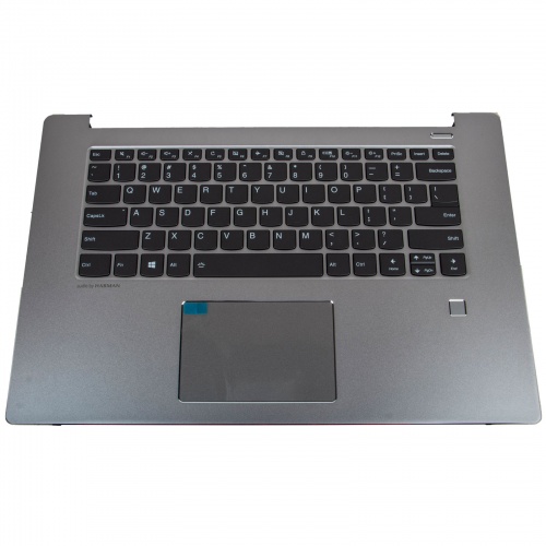 Palmrest touchpad klawiatura Lenovo IdeaPad 530s 15 srebrny