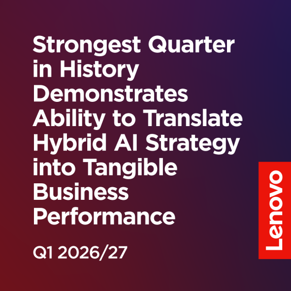 Rekordowy kwartał Lenovo i niepokojące prognozy cen pamięci