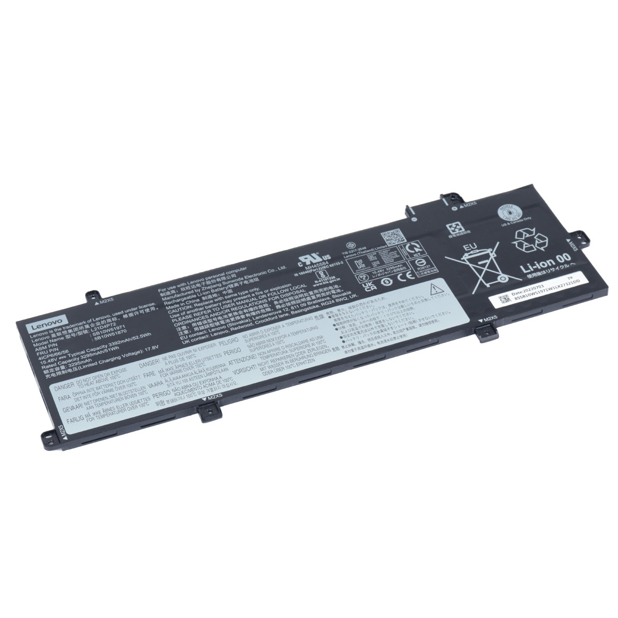 Bateria aku Lenovo ThinkPad T16 P16s 1 2 gen