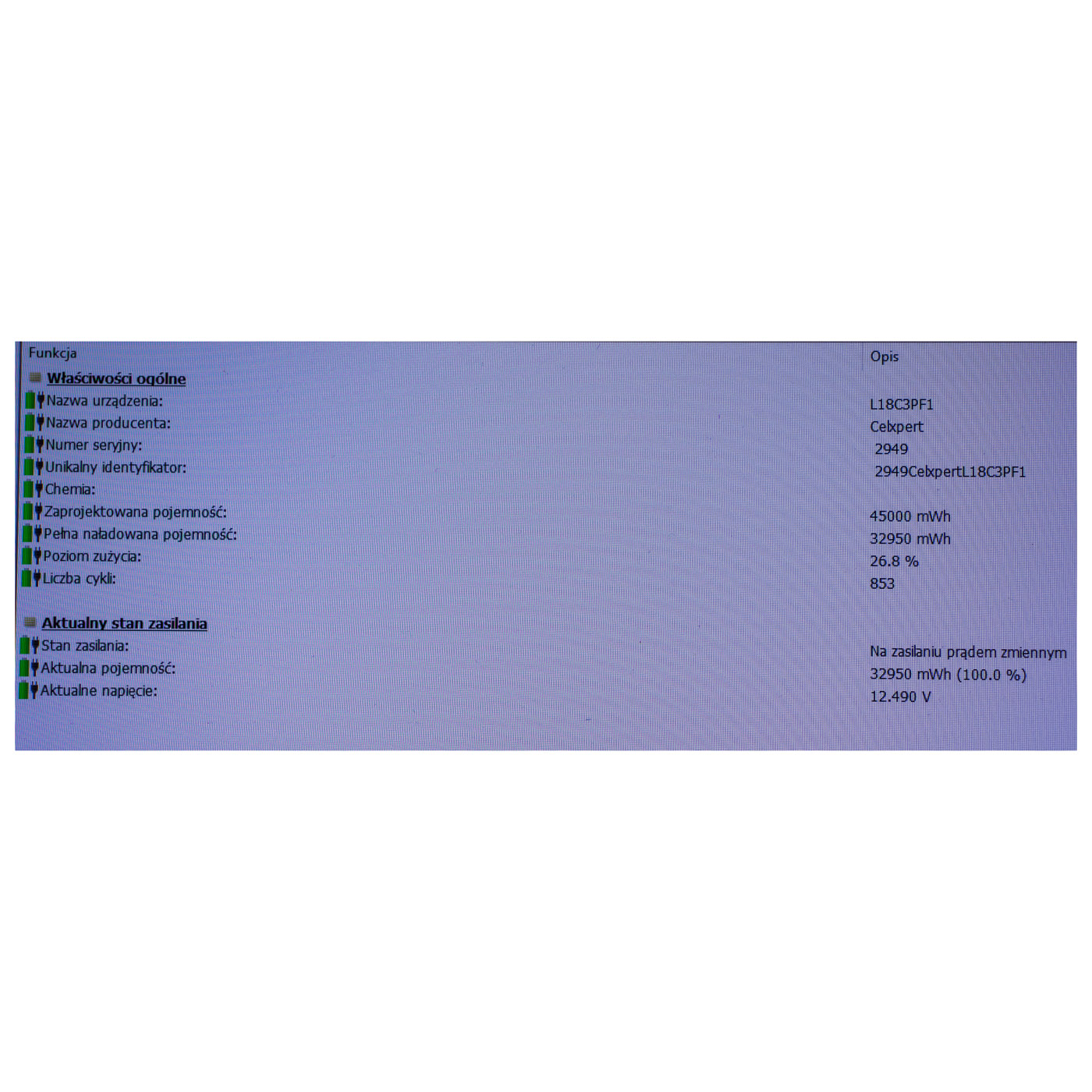 Bateria Lenovo IdeaPad L340-17IRH L18C3PF1 | 5B10T04976