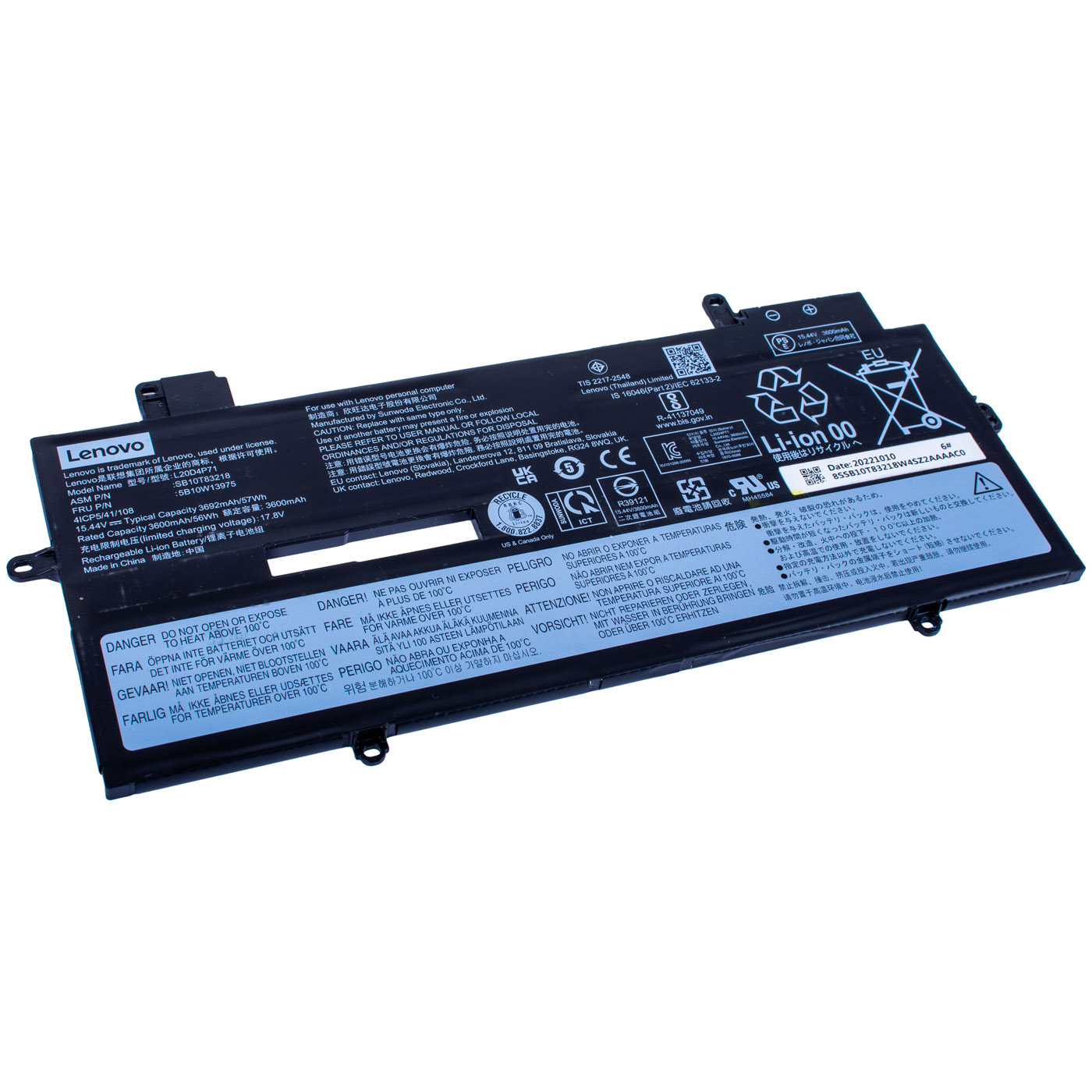 Bateria Lenovo ThinkPad X1 Carbon 10 11 X1 Yoga 7 8