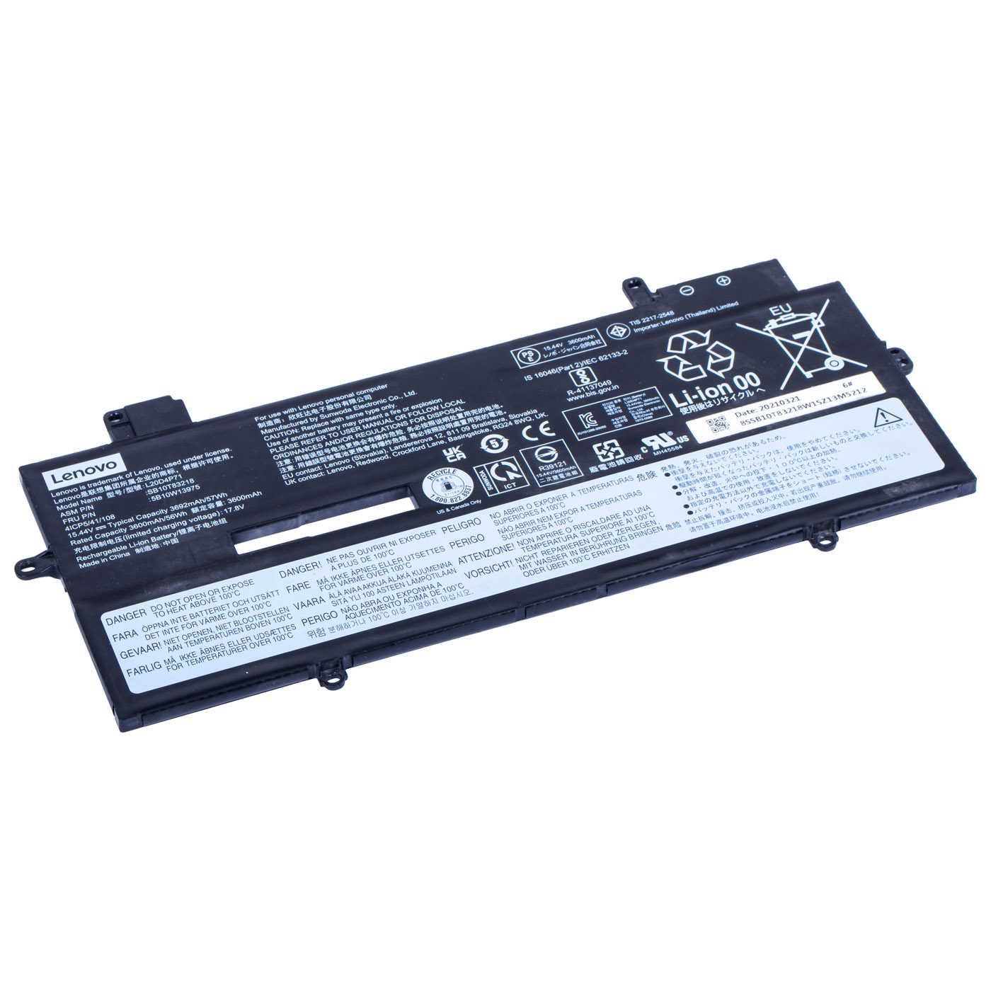 Bateria Lenovo ThinkPad X1 Carbon 10 11 X1 Yoga 7 8