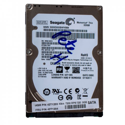 Dysk twardy HDD 2.5 SATA II 320 GB 7200 RPM 3.0 Gbps