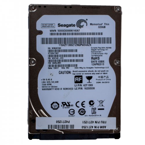 Dysk twardy HDD 2.5 SATA II slim 320 GB 7200 RPM 3.0 Gbps