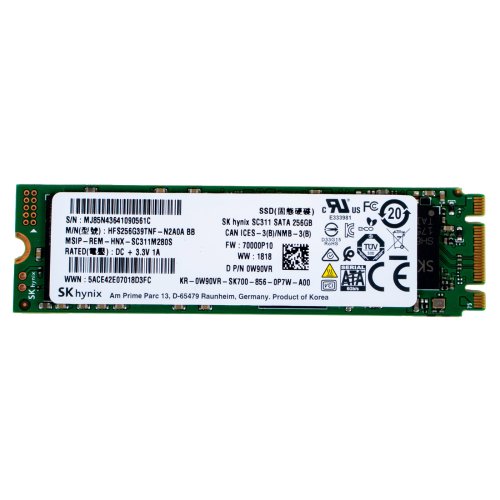 Dysk twardy Hynix 256 GB SATA III SSD M.2 2280