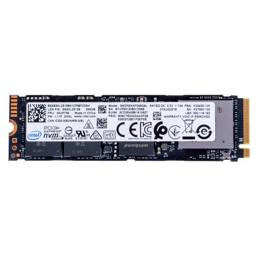 Dysk twardy Intel 256 GB PCIe SSD M2 2280