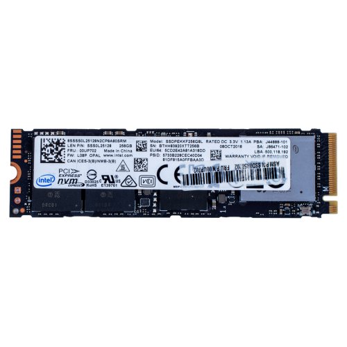 Dysk twardy Intel 256 GB PCIe NVMe SSD M2 2280 | 00UP702