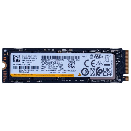 Dysk twardy M.2 512 GB Samsung 2280 PCIe 4x4 NVMe 1.4