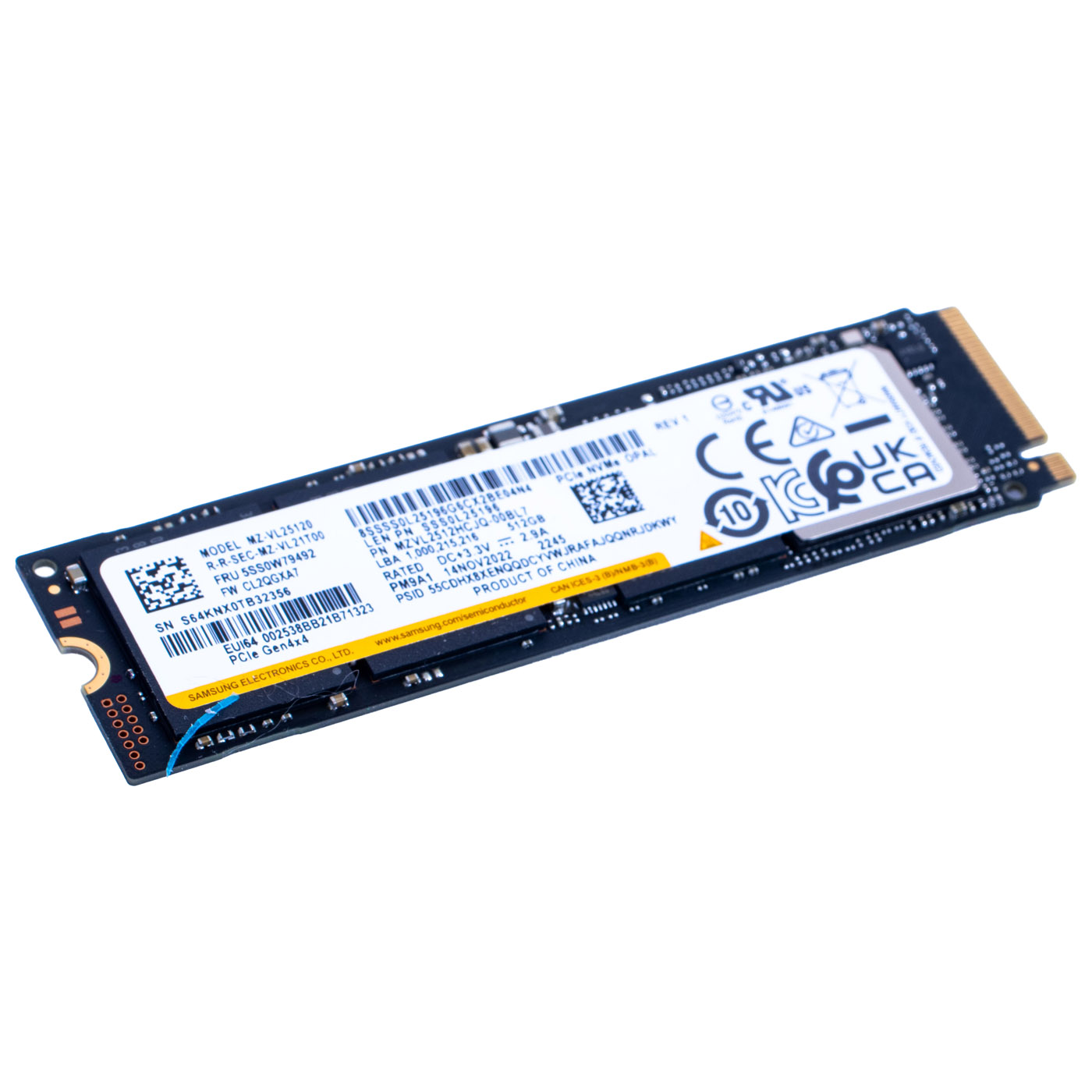 Dysk twardy M.2 512 GB Samsung 2280 PCIe 4x4 NVMe 1.4