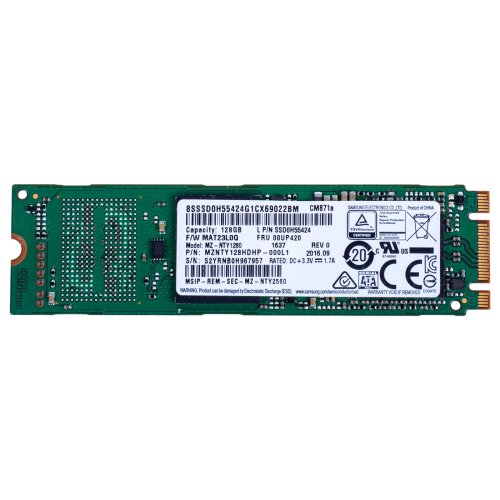 Dysk twardy Samsung 128 GB SATA III SSD M.2 2280