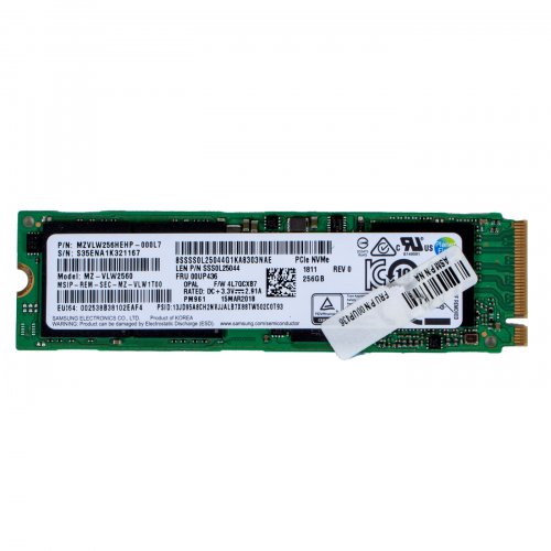 Dysk twardy Samsung 256 GB PCIe SSD M2 2280