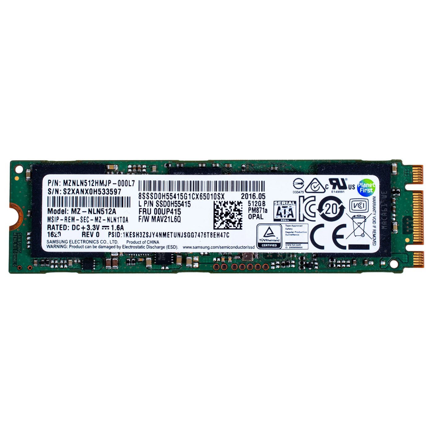 Dysk twardy Samsung 512 GB SATA M2 2280