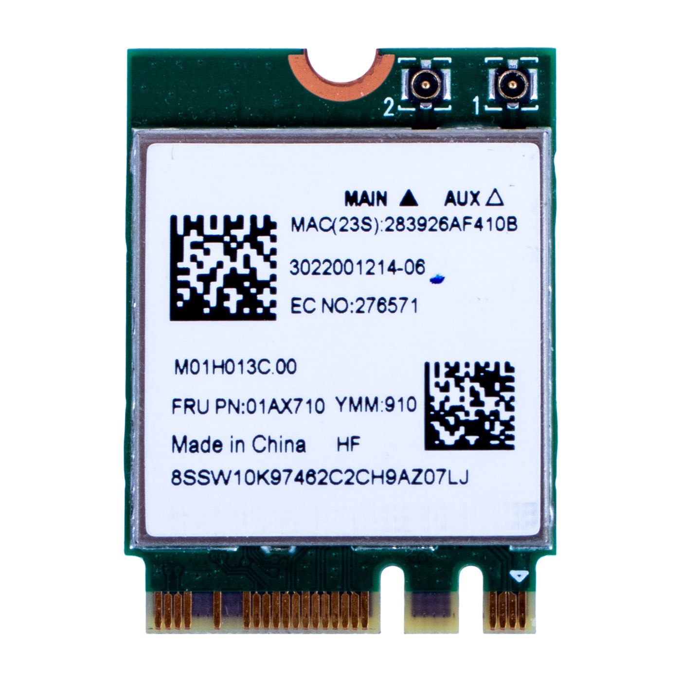 Karta WiFi 5 BT 4.2 RTL8821CE Lenovo IdeaPad L340 S145 V145 01AX710
