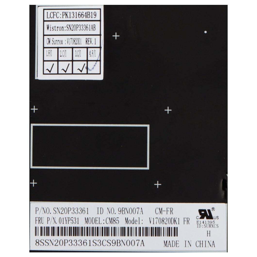 Klawiatura Lenovo ThinkPad E480 E490 T480s L480 L380 T490 L390