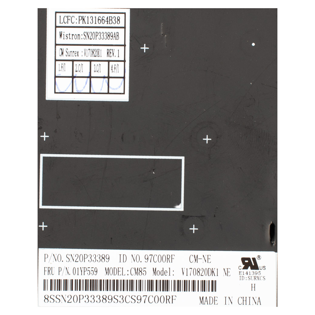 Klawiatura Lenovo E480 E490 T480s L480 L380 T490 L390