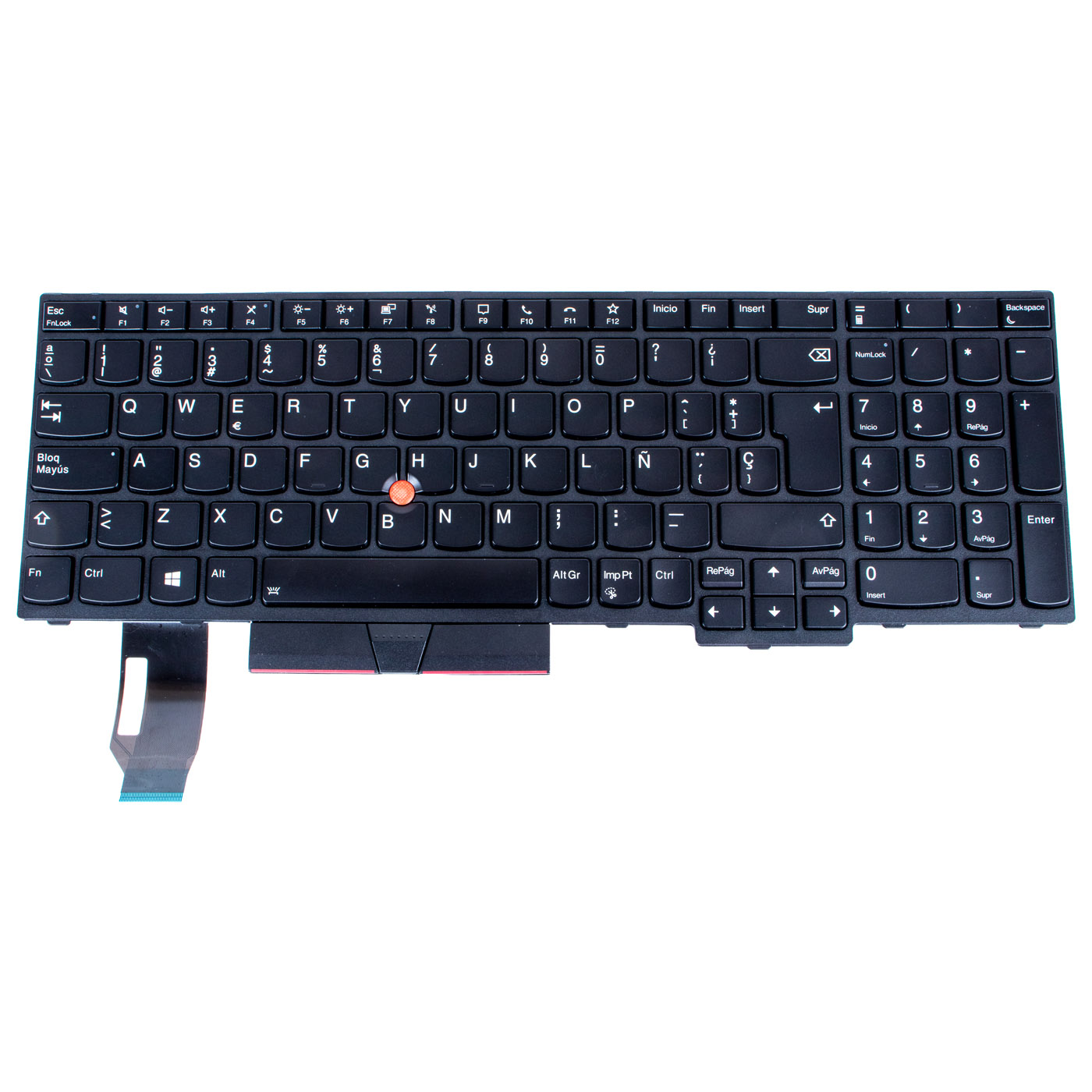 Klawiatura Lenovo ThinkPad T15 P15s podświetlana