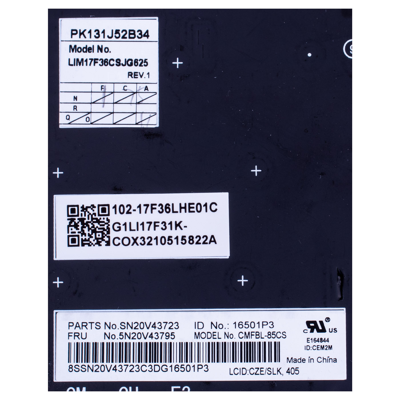 Klawiatura Lenovo ThinkPad T14 P14s podświetlana