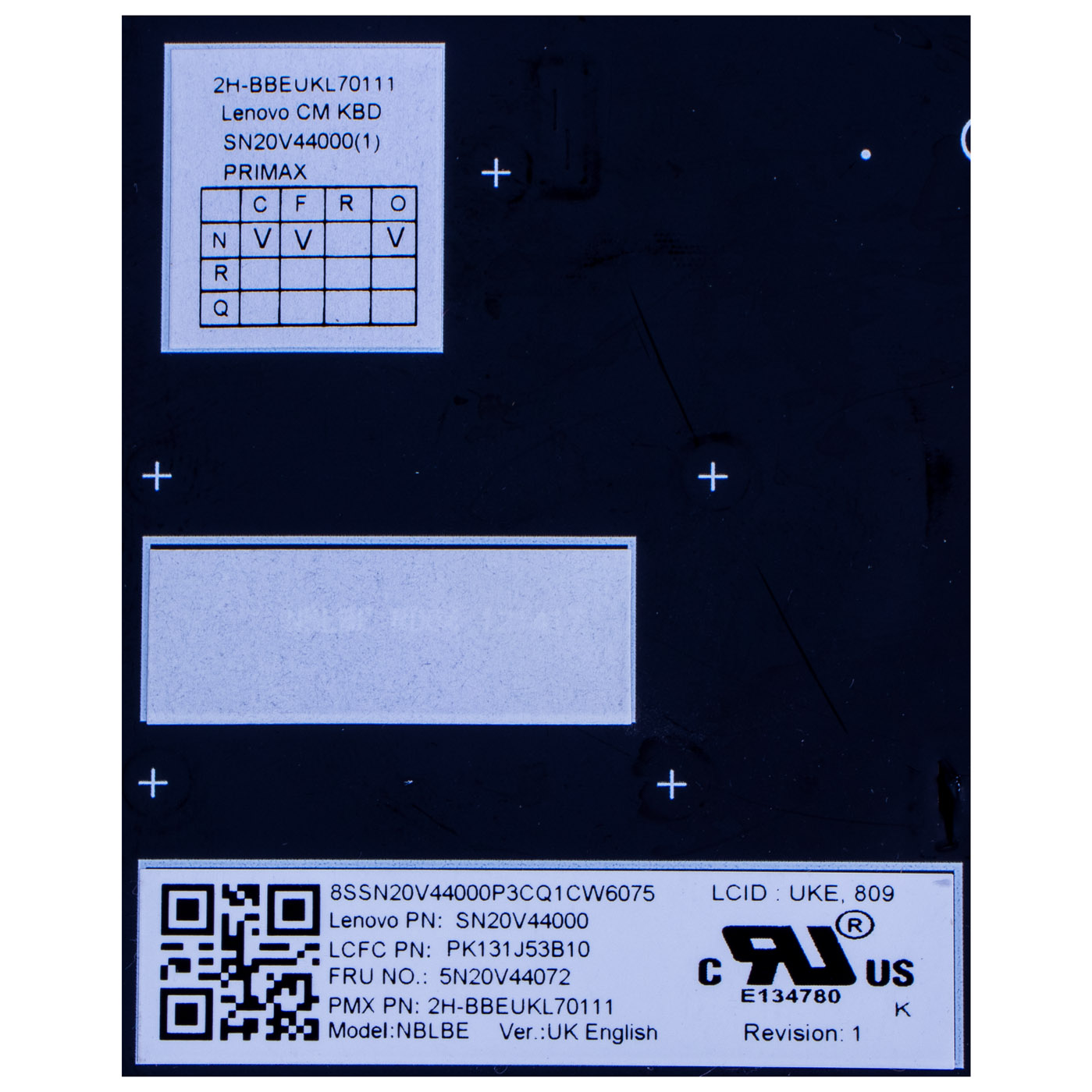 Klawiatura Lenovo ThinkPad T14 P14s podświetlana