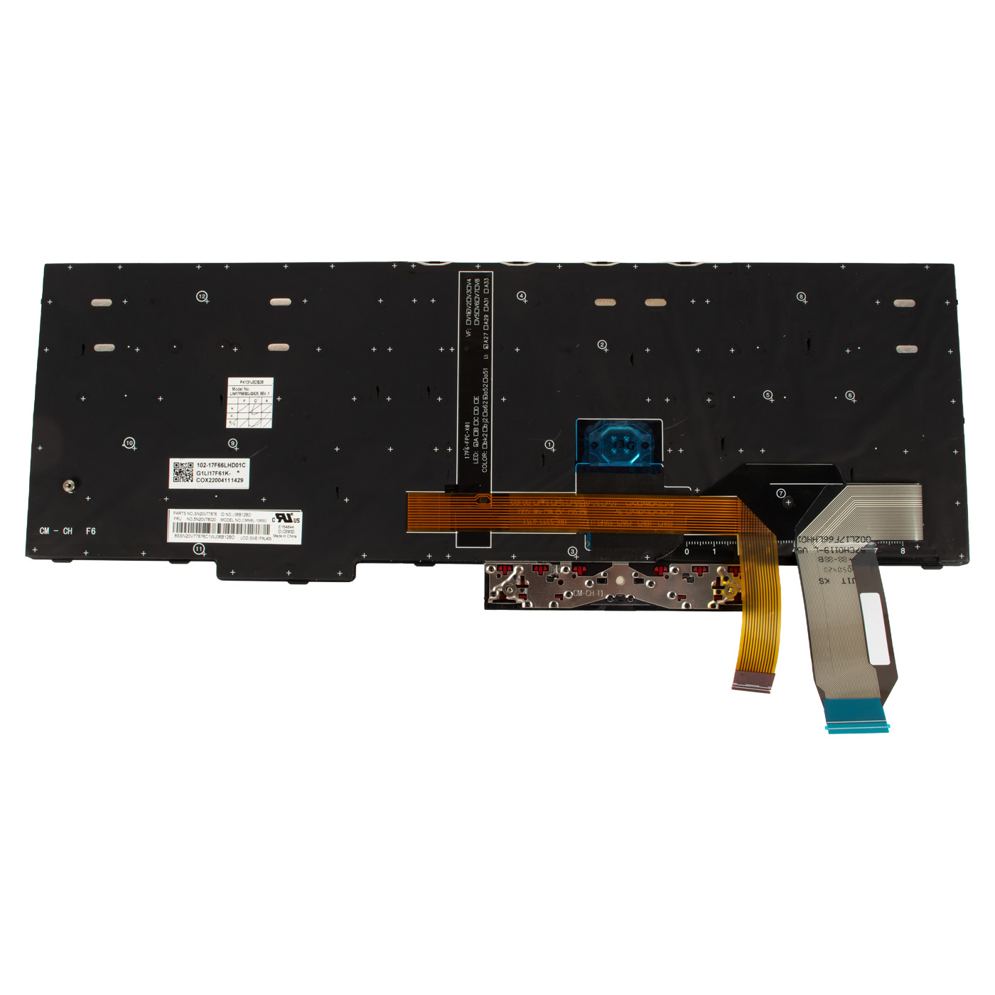 Klawiatura Lenovo ThinkPad T15 P15s backlit