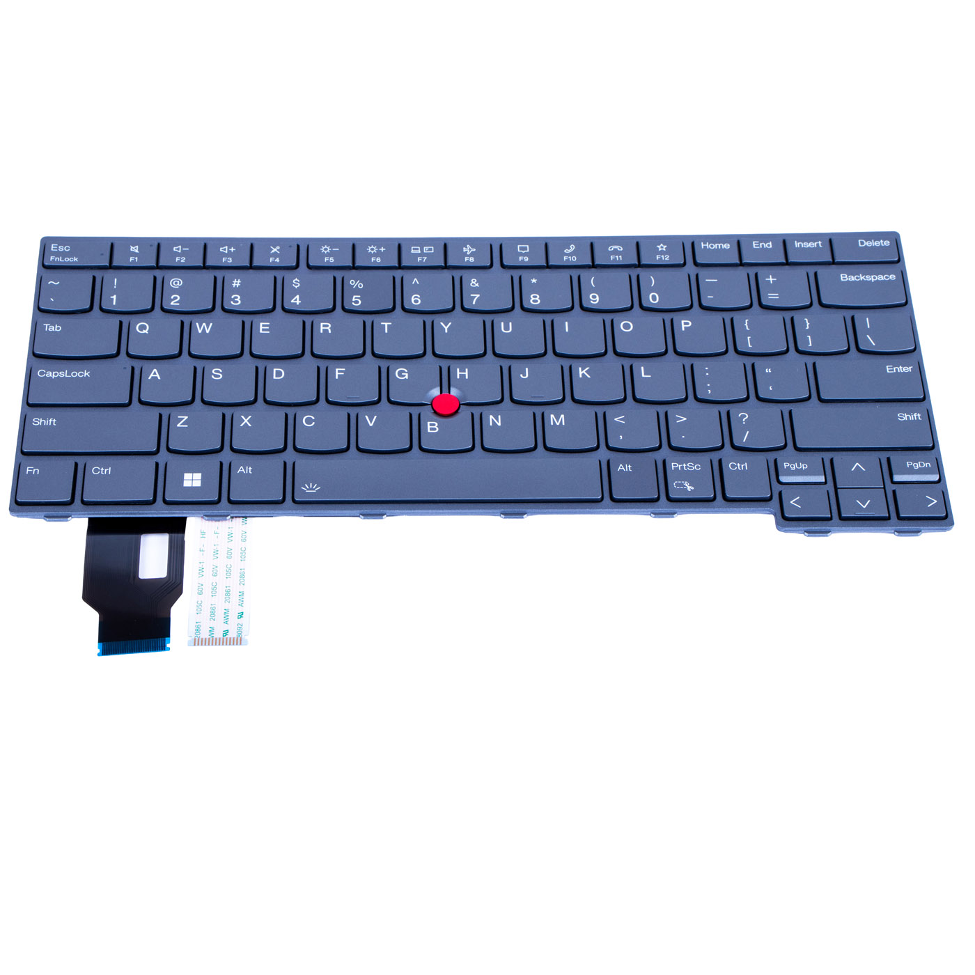 Klawiatura Lenovo ThinkPad T14 P14s 3 4 generacja | szara
