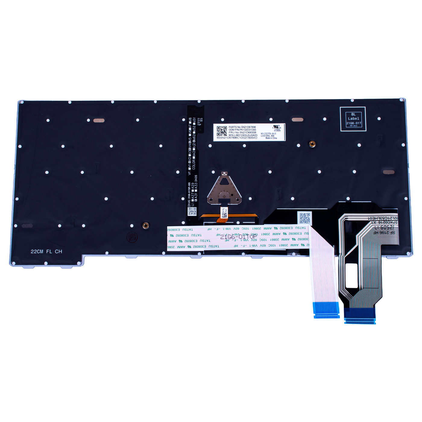 Klawiatura Lenovo ThinkPad T14 P14s 3 4 generacja | szara