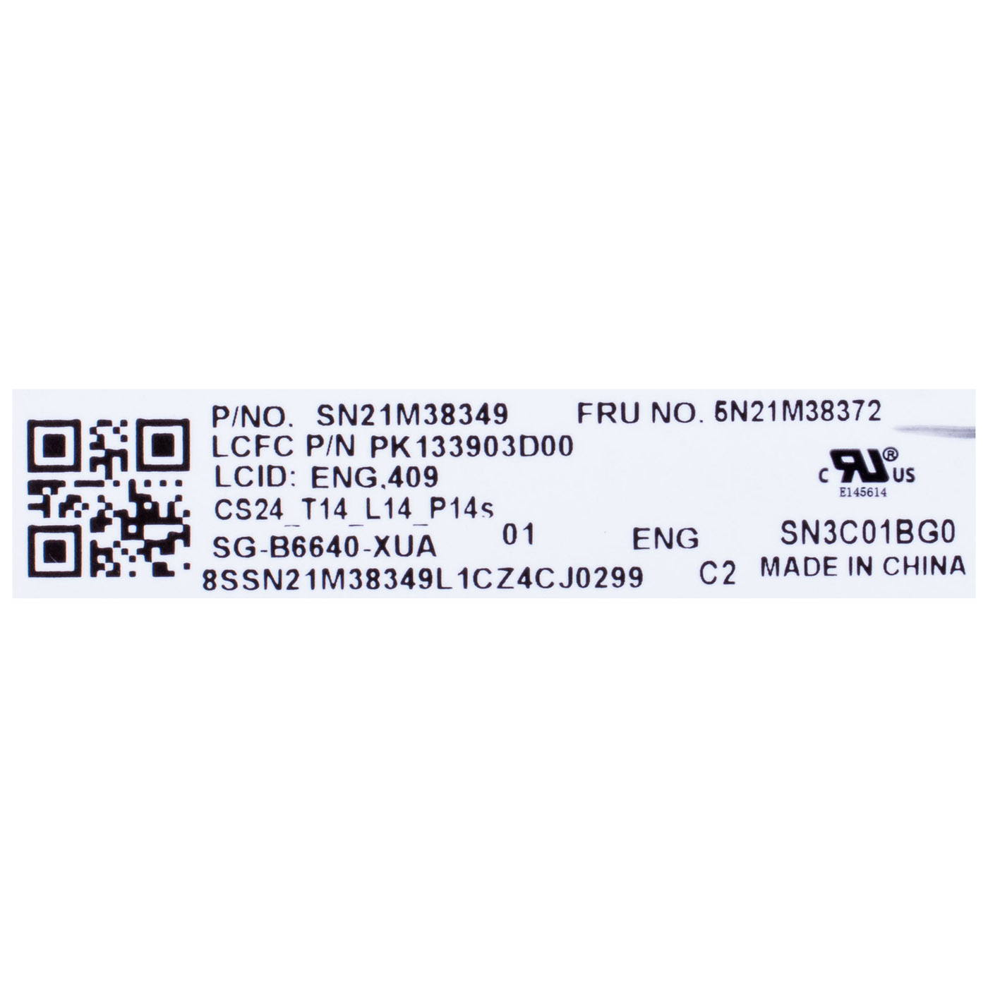 Klawiatura Lenovo ThinkPad T14 L14 P14s 5 6 generacja | szara