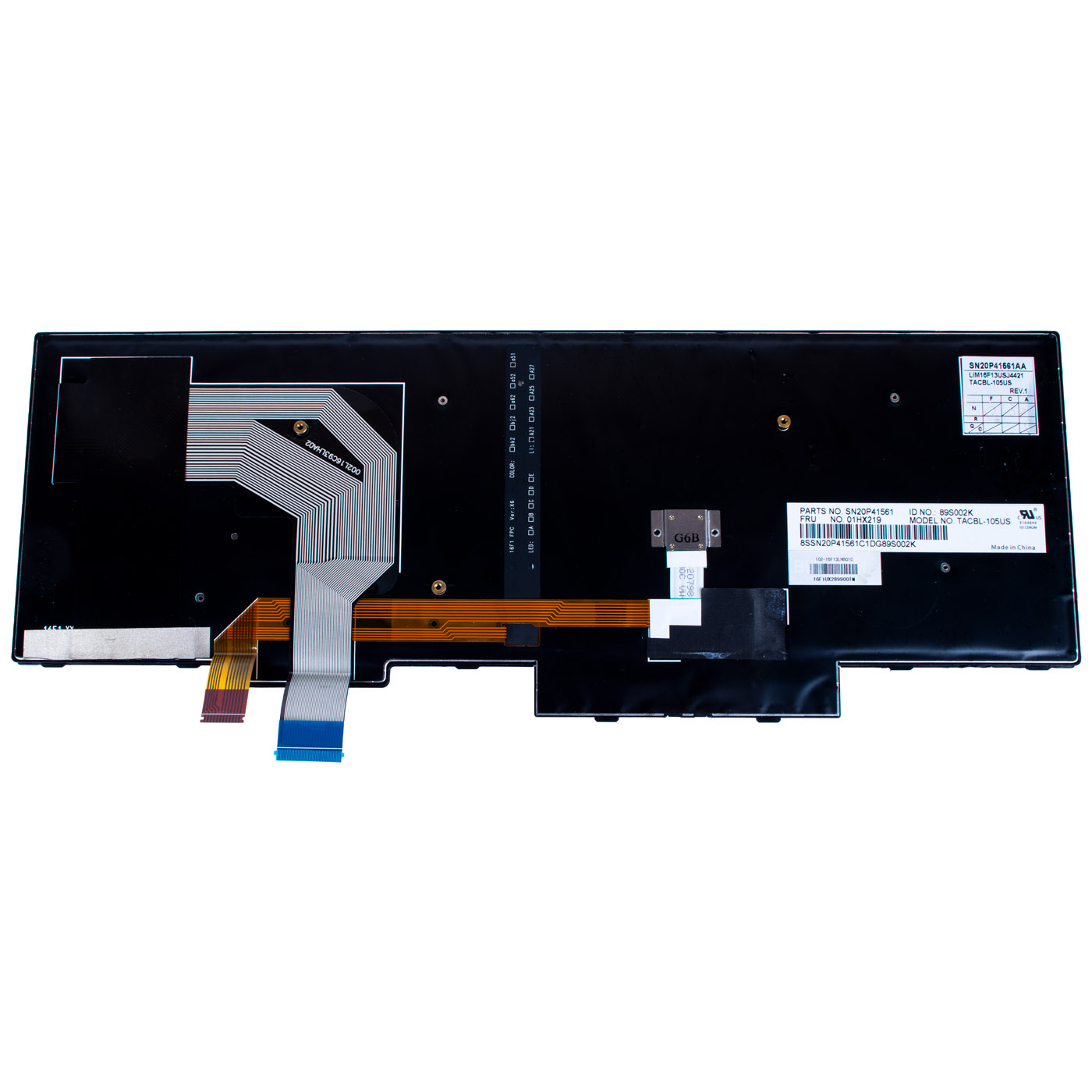 Klawiatura PL Lenovo ThinkPad T570 T580 P51s P52s