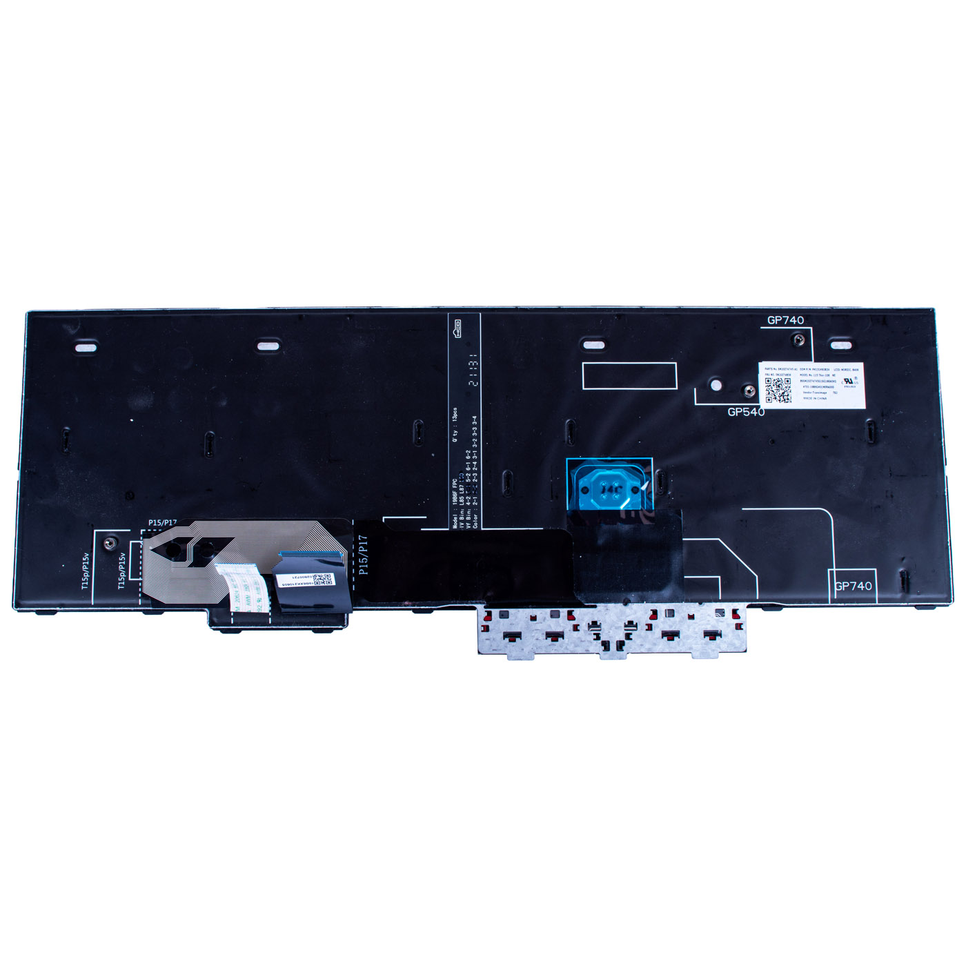 Klawiatura podświetlana Lenovo ThinkPad P15 P17 T15g