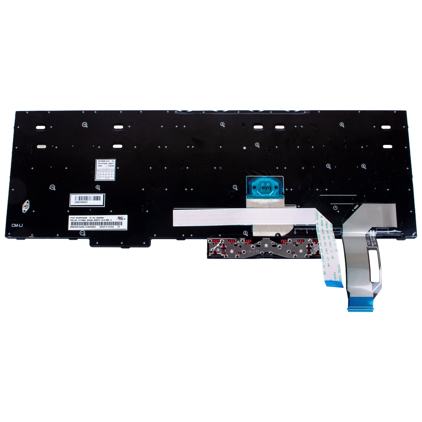 Klawiatura Lenovo E590 L590 P72 P73 P52 P53 E580 T590