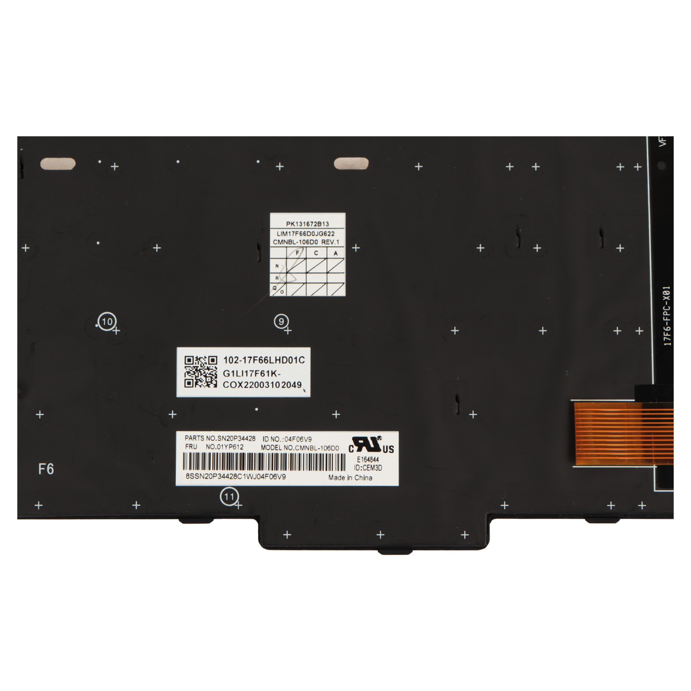 Klawiatura qwertz Lenovo ThinkPad P72 P73 P52 P53 T590