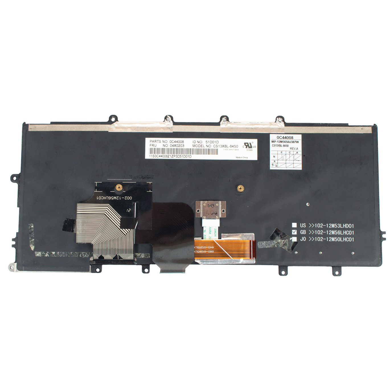 Klawiatura qwerty Lenovo ThinkPad X240 X250 X260