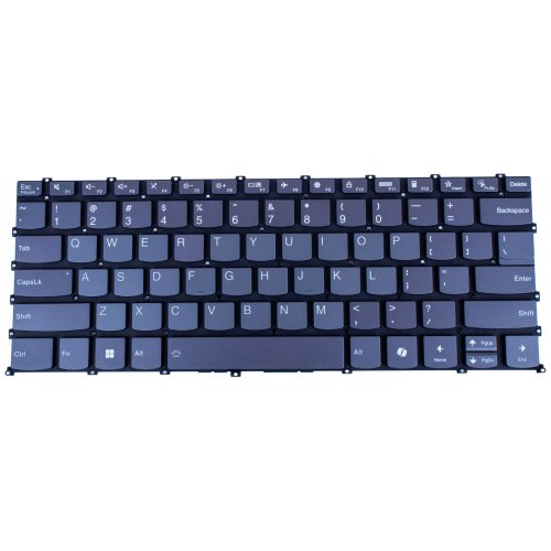 Klawiatura qwerty Lenovo IdeaPad 5 2 in 1 14 IRH9 srebrny