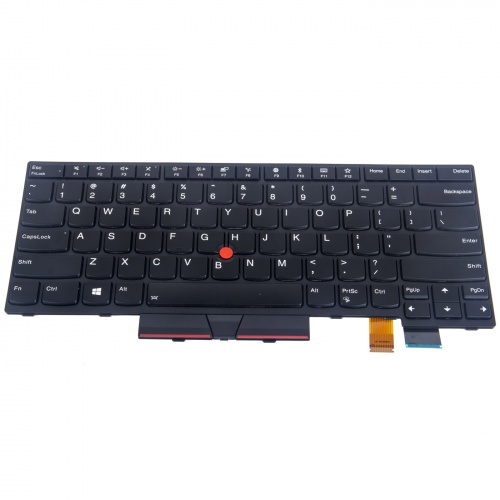 Klawiatura QWERTY PL/US Lenovo T470 T480 BL 01HX459