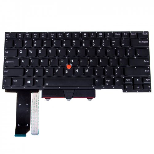 Klawiatura QWERTY PL/US Lenovo ThinkPad E14 backlit