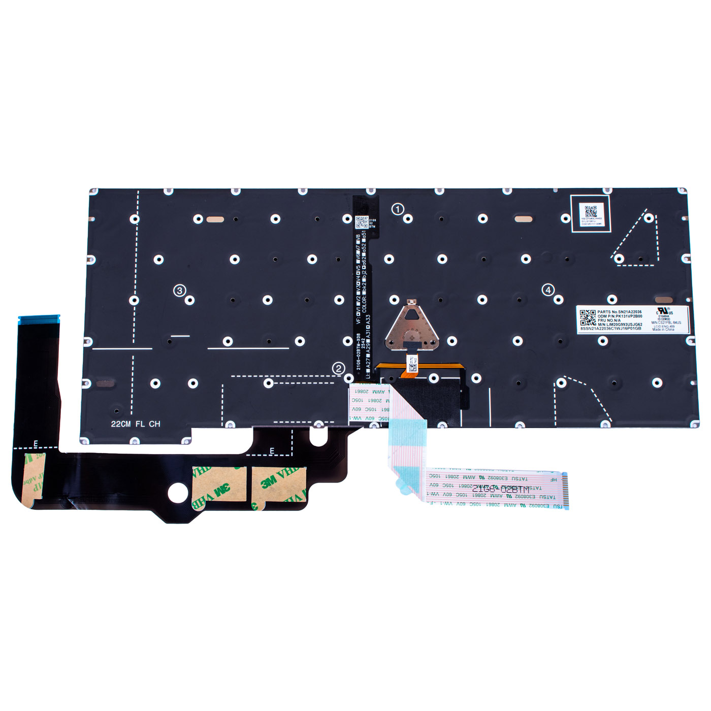 Klawiatura QWERTY PL/US Lenovo ThinkPad E14 6 gen | SN21A22036