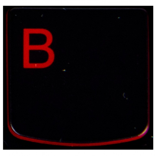 Klawisz B Lenovo Y530 Y540 red 