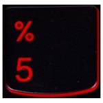 Klawisz CYFRA 5 Lenovo Y530 Y540 red | SN20R00011
