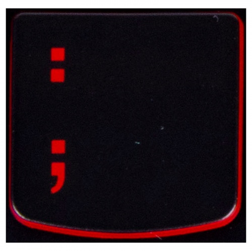 Klawisz dwukropek : Lenovo Y530 Y540 red 