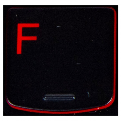 Klawisz F Lenovo Y530 Y540 red 