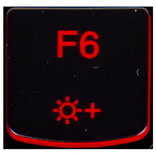Klawisz F6 Lenovo Y530 Y540 red 