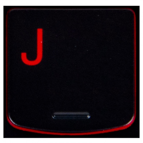 Klawisz J Lenovo Y530 Y540 red 