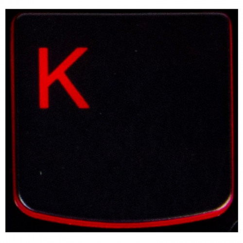 Klawisz K Lenovo Y530 Y540 red 
