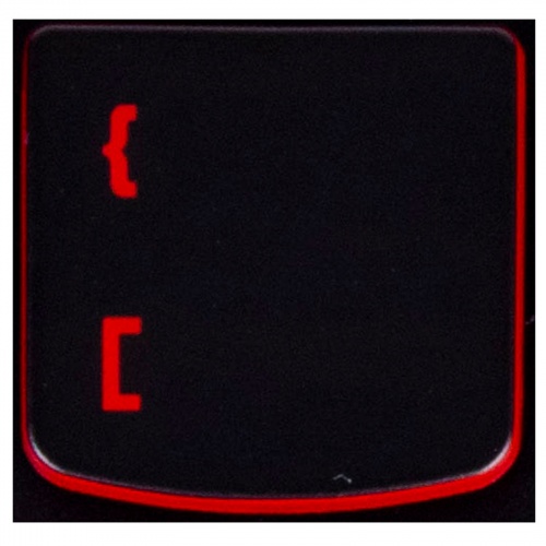 Klawisz KLAMRA { Lenovo Y530 Y540 red 