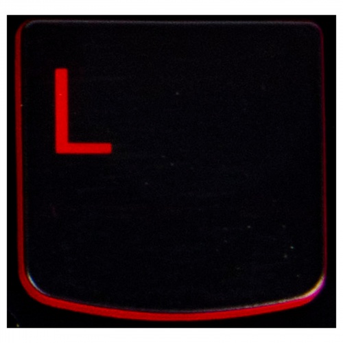 Klawisz L Lenovo Y530 Y540 red 