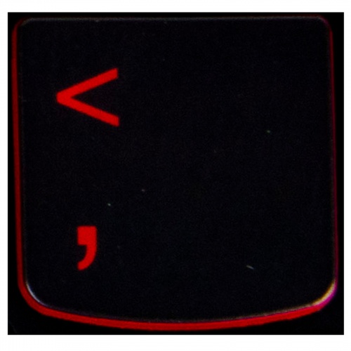 Klawisz < Lenovo Y530 Y540 red 