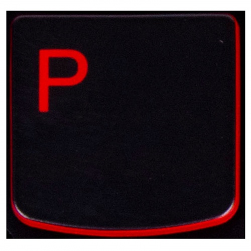 Klawisz P Lenovo Y530 Y540 red 