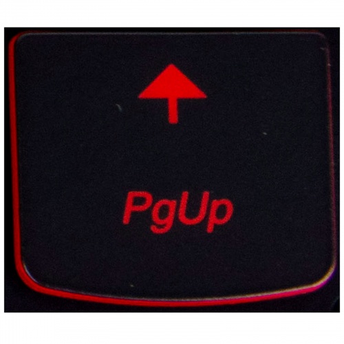 Klawisz PgUp Lenovo Y530 Y540 red 