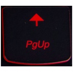 Klawisz PgUp Lenovo Y530 Y540 red