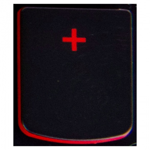 Klawisz PLUS Lenovo Y530 Y540 red 